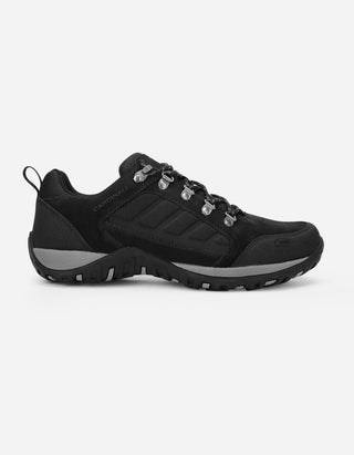 Zapatillas Hombre Outdoor Cuero Y Textil Cliffrocken-0-01 Negro