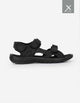 SANDALIAS HOMBRE CUERO COASTOWN-9-01 NEGRO