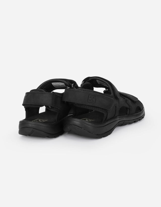 Sandalias Hombre Cuero Coastown-9-01 Negro