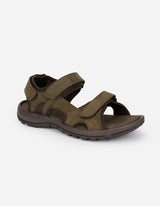 Sandalias Hombre Cuero Coastown-9-01 Taupé
