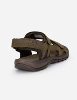 Sandalias Hombre Cuero Coastown-9-01 Taupé