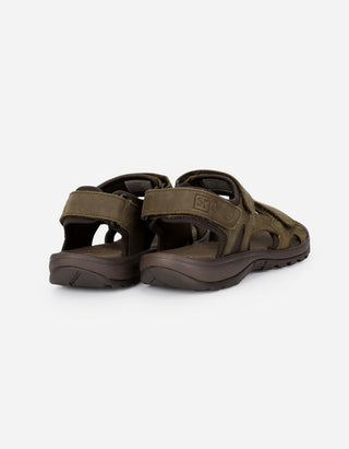 Sandalias Hombre Cuero Coastown-9-01 Taupé