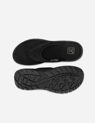 Sandalias Hombre Cuero Coastown-9-02 Negro