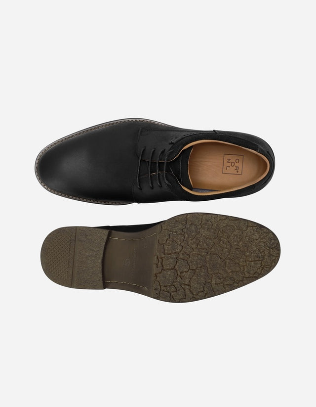 Zapatos Hombre Cuero Corktown-0-01 Negro