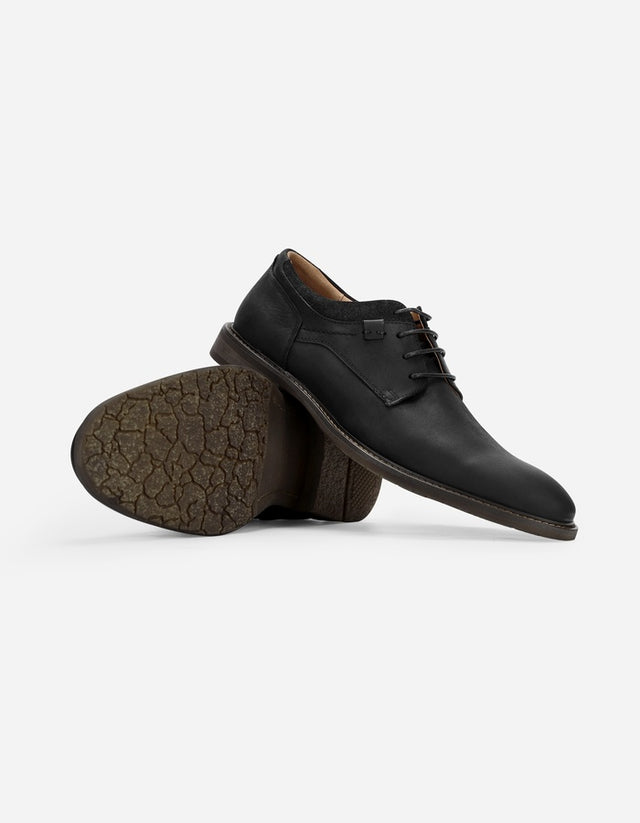 Zapatos Hombre Cuero Corktown-0-01 Negro