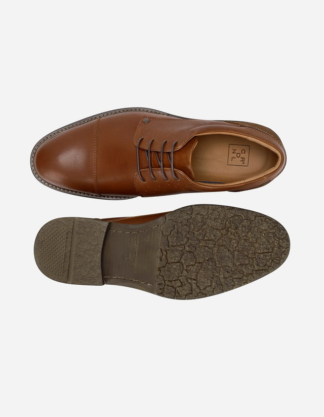 Zapatos Hombre Cuero Corktown-0-02 Brandy