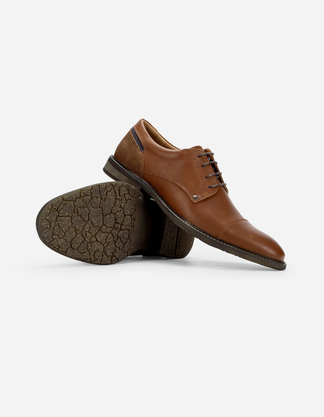 Zapatos Hombre Cuero Corktown-0-02 Brandy