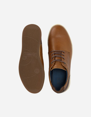 Zapatos Hombre Cuero Cram-0-21 Brandy