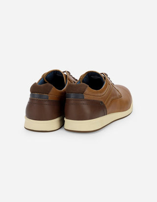 Zapatos Hombre Cuero Cram-0-21 Brandy