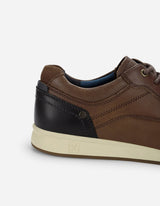 Zapatos Hombre Cuero Cram-0-21 Café