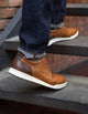 ZAPATOS HOMBRE CUERO CRAM-0-21 BRANDY