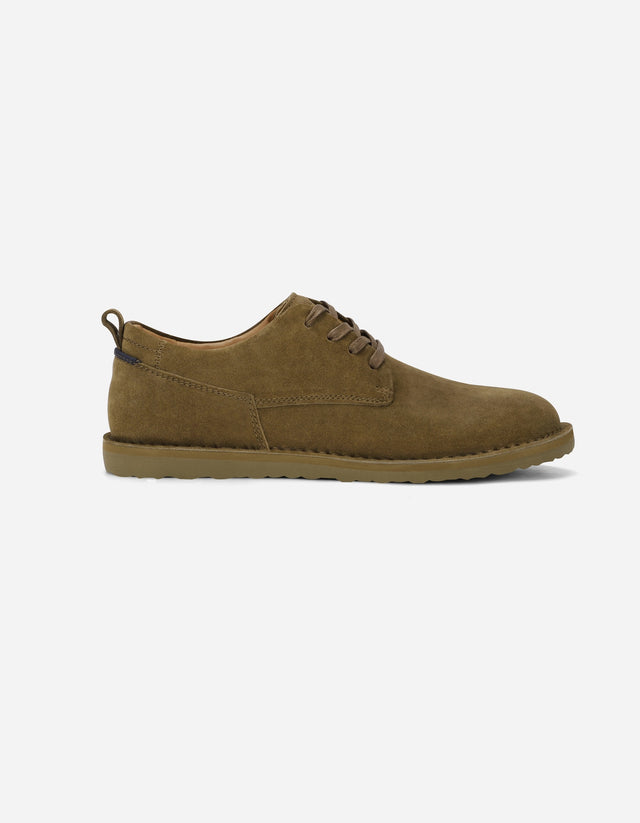 Zapatos Casual Hombre Gamuza Cramber Café