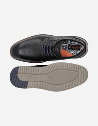 Bullboxer Zapatos Hombre Cuero Crieff-0-30 Negro