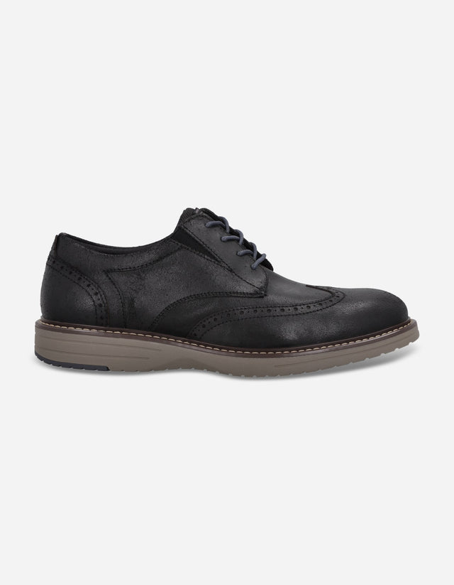 Zapatos Hombre Cuero Crieff-0-32 Negro Bullboxer