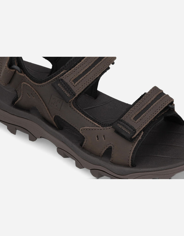 Sandalias Hombre Cuero Dangal-9-01 Taupé