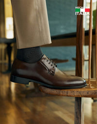 Zapatos Formales Hombre Suela Cuero Magno Dante-0-36 Café