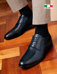 Zapatos Formales Hombre Suela Cuero Magno Dante-0-36 Azul