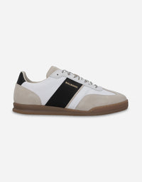 Bullboxer Zapatillas Hombre Urbanas Cuero Y Textil Delft-0-01 Blanco
