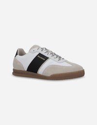 Bullboxer Zapatillas Hombre Urbanas Cuero Y Textil Delft-0-01 Blanco
