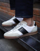 Zapatillas Urbanas Hombre Cuero Y Textil Delft-0-01 Blanco Bullboxer