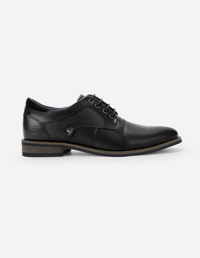 Zapatos Hombre Cuero Denizen-0-01 Negro