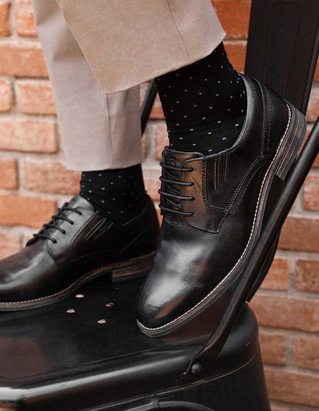 Zapatos Hombre Cuero Denizen-0-05 Negro