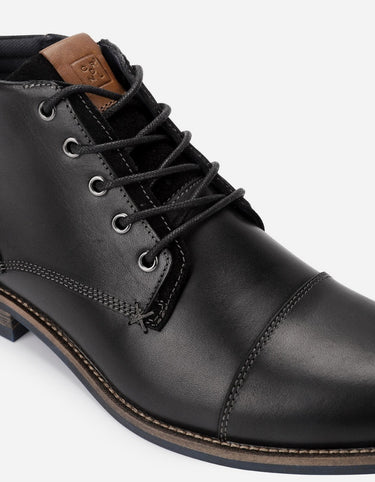 Botines Hombre Cuero Denizen-6-08 Negro