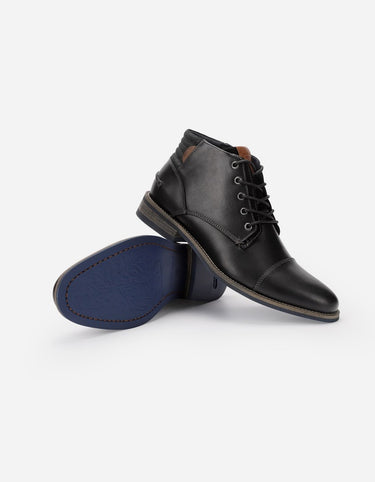 Botines Hombre Cuero Denizen-6-08 Negro