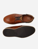 Zapatos Hombre Cordones Cuero Denver-0-06 Brandy