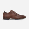Zapatos Hombre Cuero Y Textil Desk-0-13 Brandy