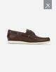 Zapato Mocasín Náutico Hombre Cuero X-Light Dockwalk Café