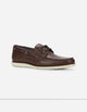 Zapato Mocasín Náutico Hombre Cuero X-Light Dockwalk Café