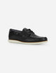 Zapatos Náuticos Hombre X-Light Cuero Dockwalk-0-01 Negro