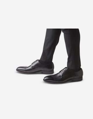 Zapatos Hombre Cuero Suela Dommer-0-05-Negro