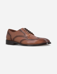 Zapatos Hombre Suela Cuero Dommer-0-06 Brandy