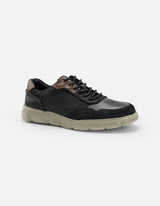 Zapatillas Hombre Cuero Dosscourt-0-02 Negro