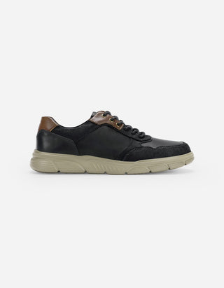 Zapatillas Hombre Cuero Dosscourt-0-02 Negro