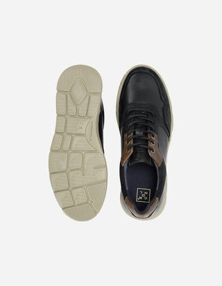 Zapatillas Hombre Cuero Dosscourt-0-02 Negro