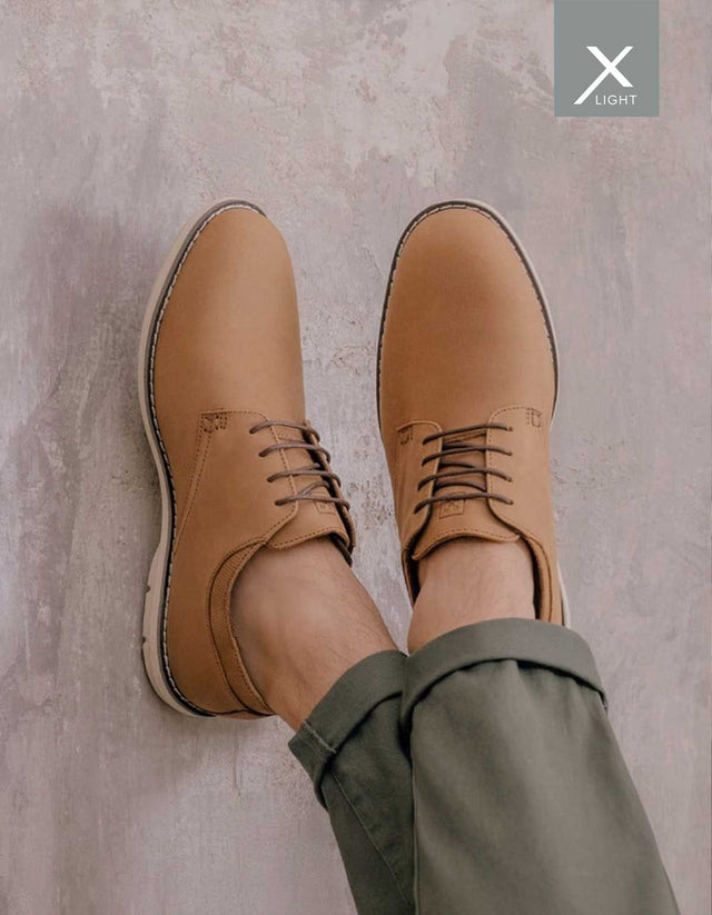Zapatos Hombre Cuero Dozza-0-03-Brandy