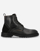 Botines Casual Urbano Hombre Cuero Drift Negro Bullboxer