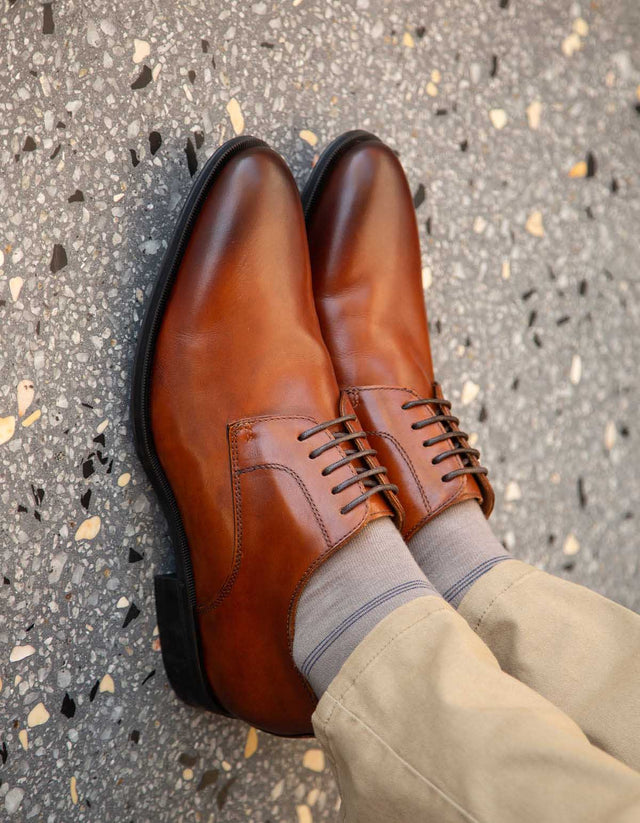 Zapatos Hombre Cuero Dundalk-0-01 Brandy