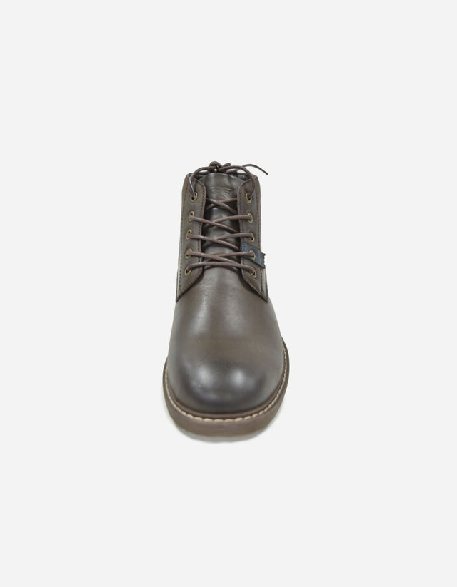 Botines Hombre Cuero Elgin-6-72 Café