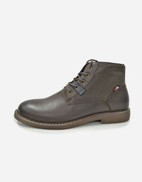 Botines Hombre Cuero Elgin-6-72 Café