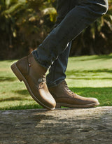 Botines Hombre Cuero Elgin-6-72 Café