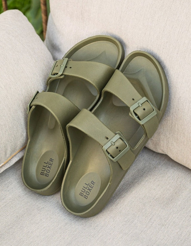 Bullboxer Sandalias Hombre Goma Emmen-9-01 Verde
