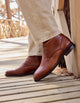 Botín Formal Hombre Cuero Chukka Enfield Brandy
