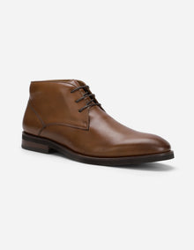 Botín Formal Hombre Cuero Chukka Enfield Brandy
