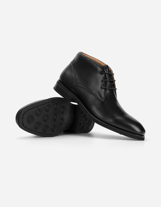 Botín Formal Hombre Cuero Chukka Enfield Negro