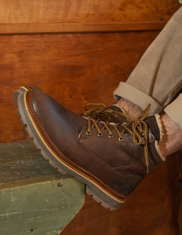 Bullboxer Botines Hombre Cuero Evere-6-76 Café