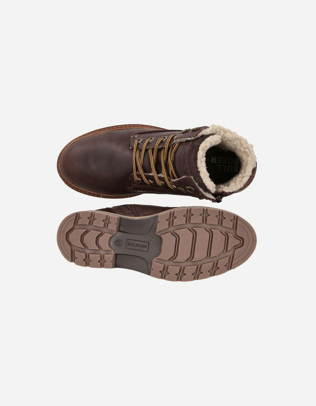 Bullboxer Botines Hombre Cuero Evere-6-76 Café